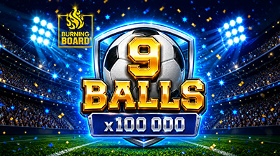9 Balls Burning Board